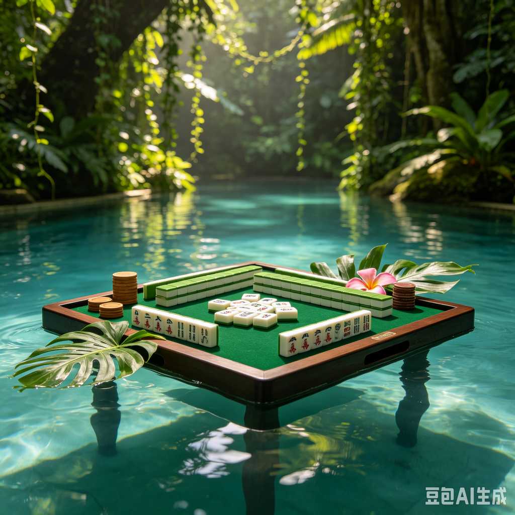 mahjong set for home entertainment