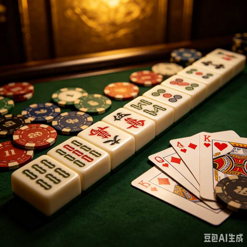 vivid color print mahjong set