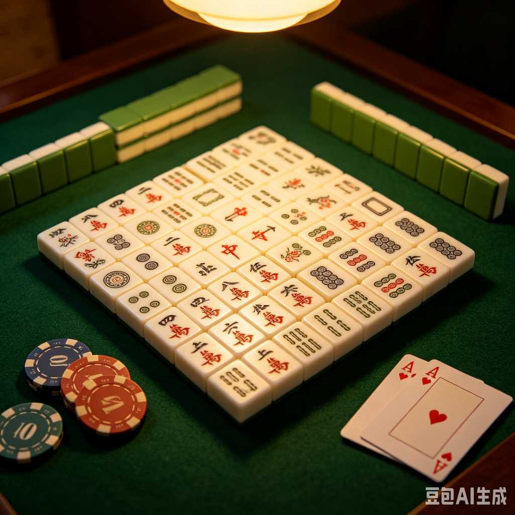gloss texture mahjong tiles