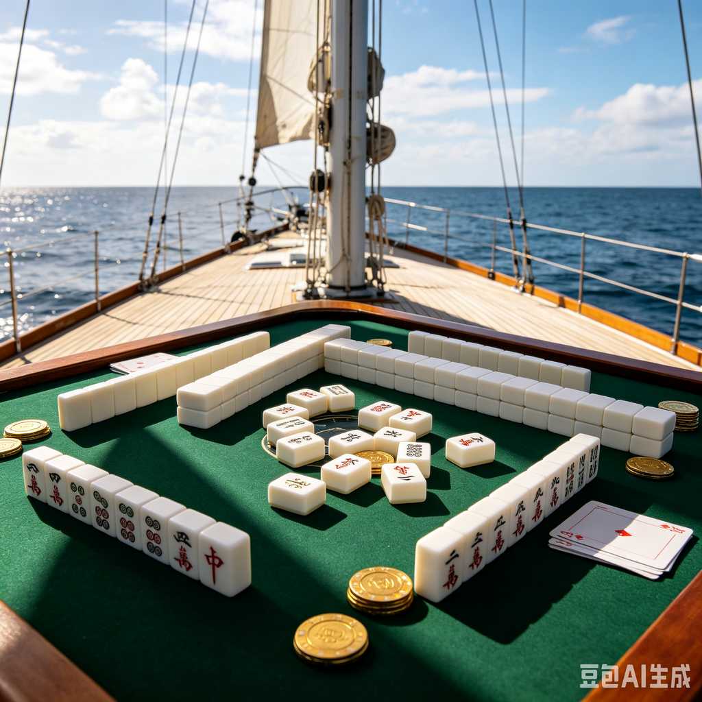 compact mahjong set with case